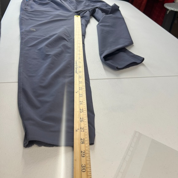 Janji Transit Tech Running Pants Mens Medium Blue Stretch Mid Rise Athletic Wear - Picture 10 of 14